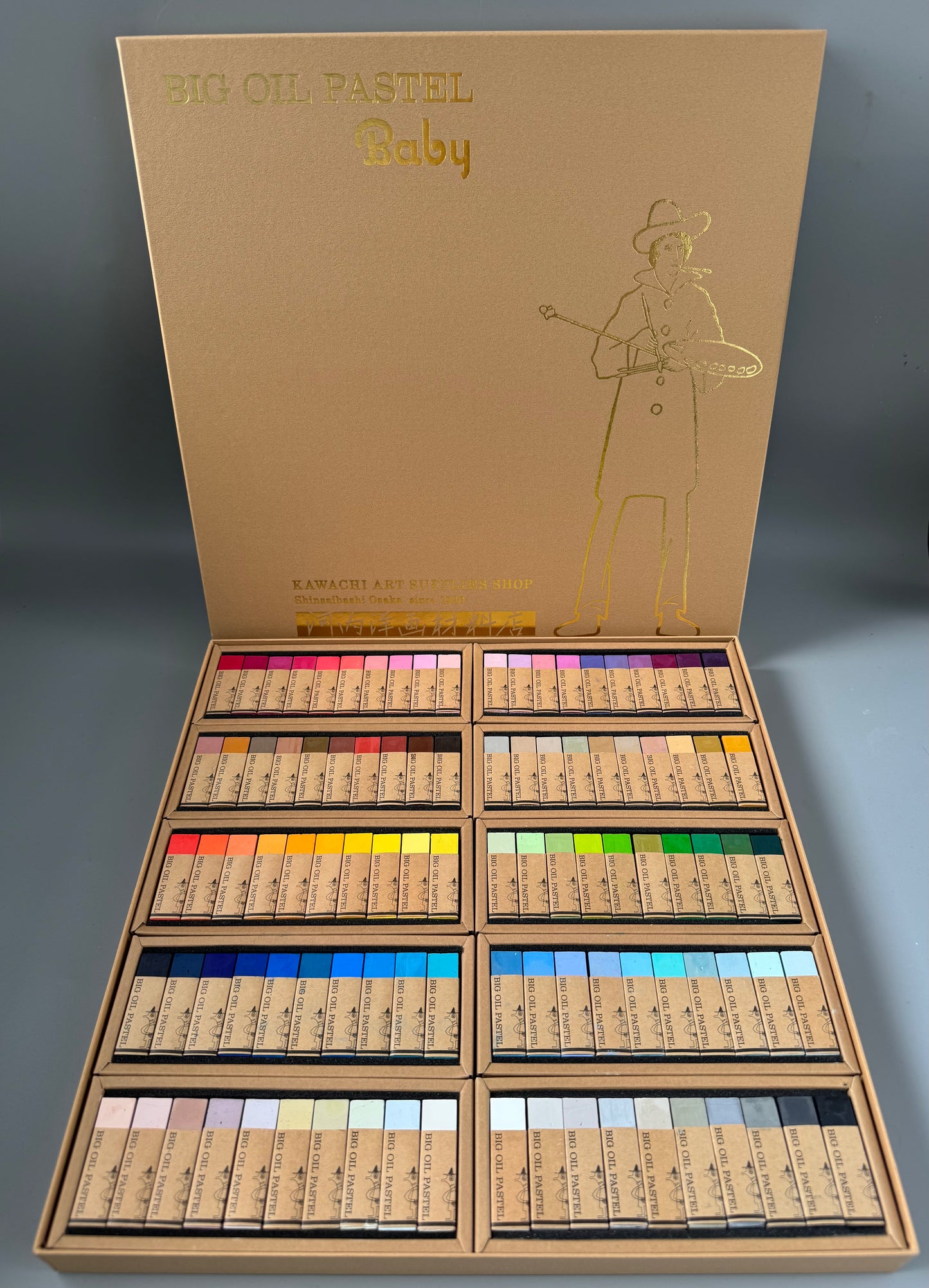 ✨NEW✨BIG OIL PASTEL Baby 100 colors limited set No,11 #Earth