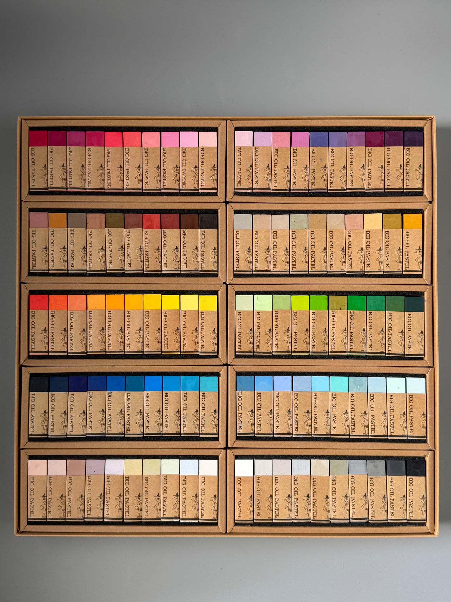 ✨NEW✨BIG OIL PASTEL Baby 100 colors limited set No,11 #Earth