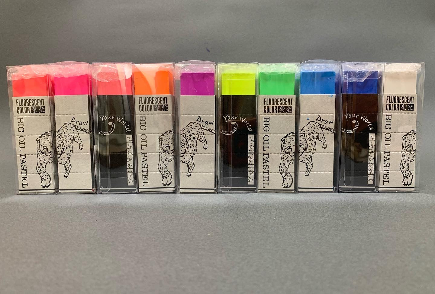 BIG OIL PASTEL Fluorescent peach