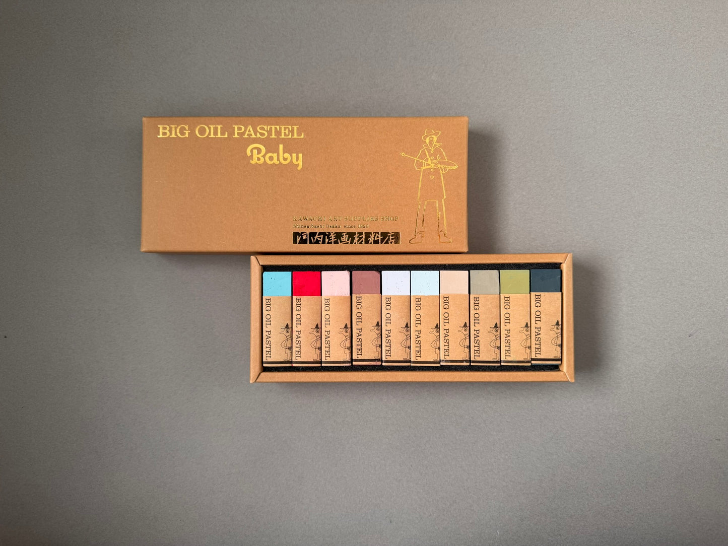 BIG OIL PASTEL Baby 10 colors limited set No,95