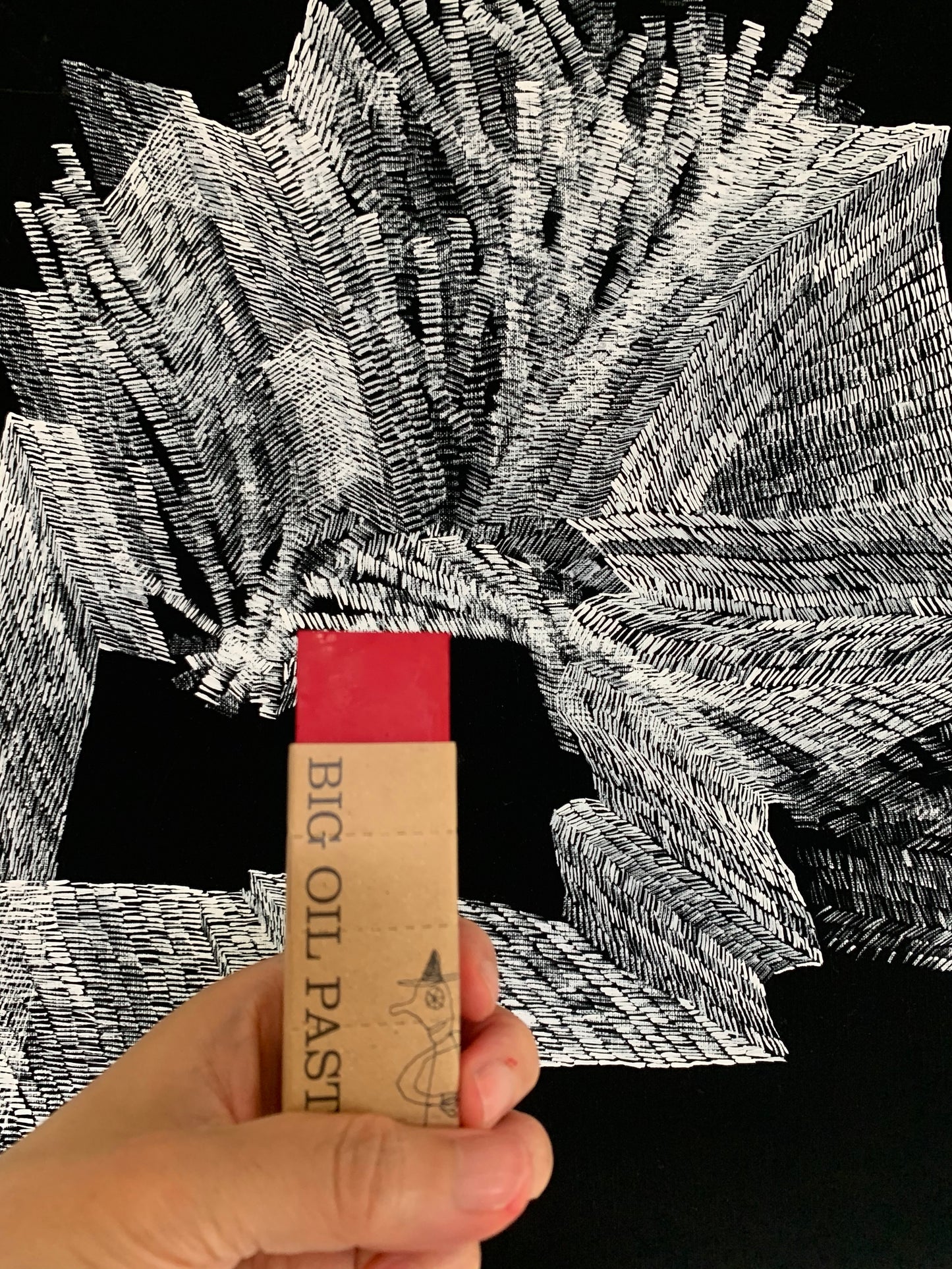 BIG OIL PASTEL Carmine