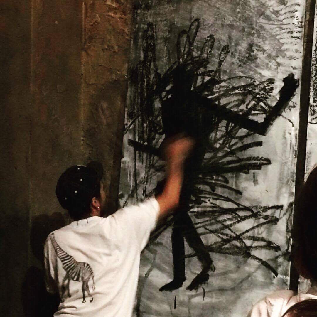 BIG OIL PASTEL Black