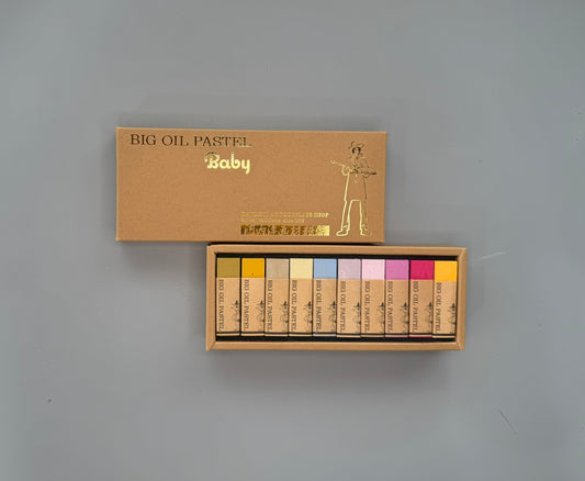 BIG OIL PASTEL Baby 10 colors limited set No,91 #Dried Flowers🌾