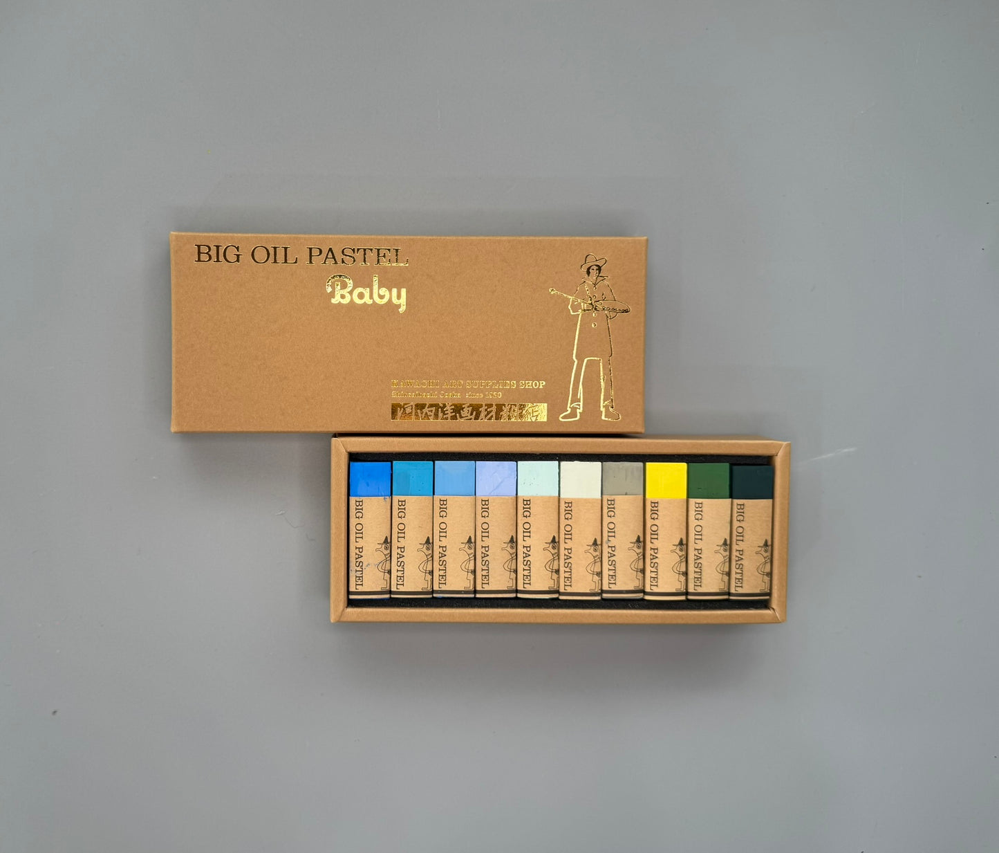 BIG OIL PASTEL Baby 10 colors limited set No,86 #At the Beach🏝️