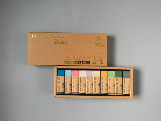 BIG OIL PASTEL Baby 10 colors limited set No.63 #grayish ☁