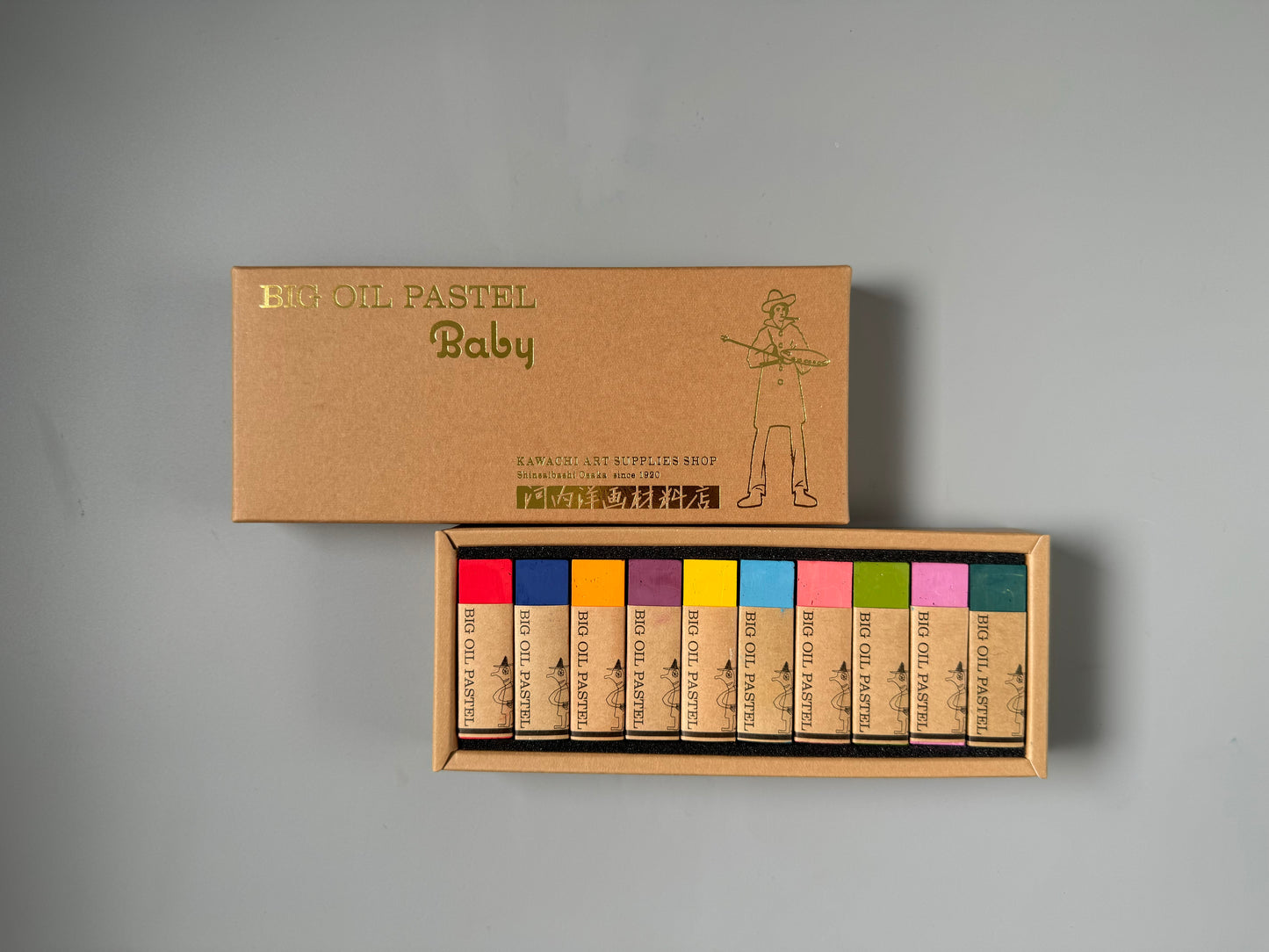 BIG OIL PASTEL Baby 10 colors limited set No.65 #tropical 🌴