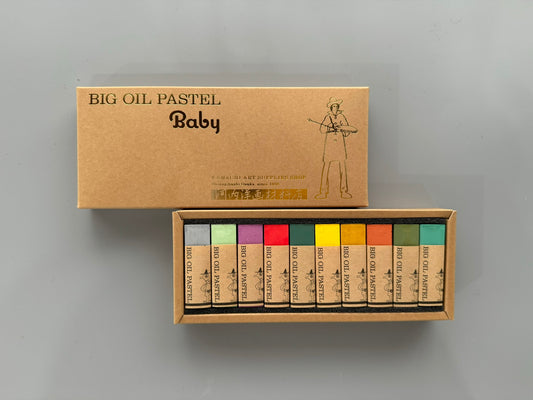 BIG OIL PASTEL Baby 10 colors limited set No.74 #Jungle 🦜