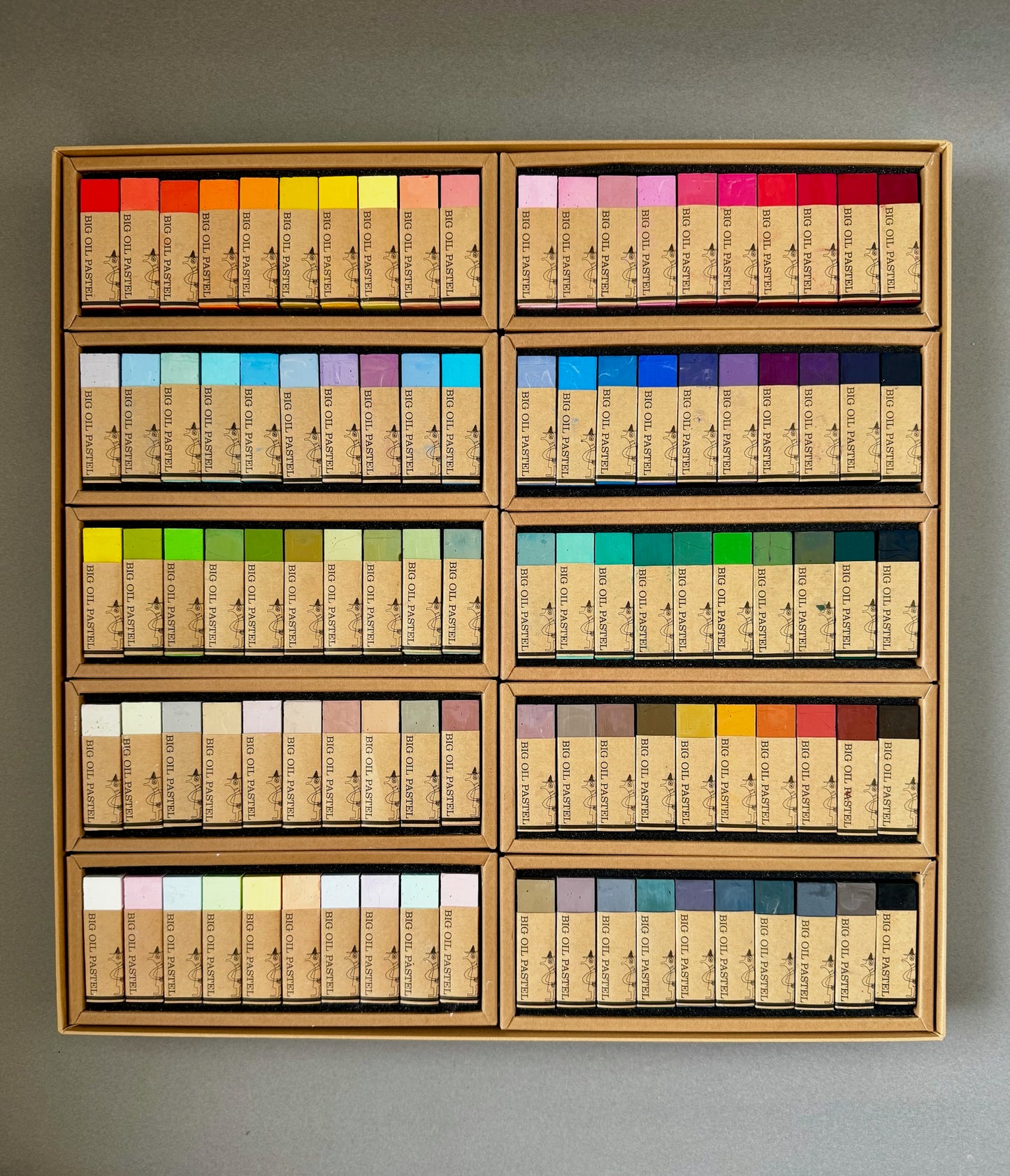 NEW✨BIG OIL PASTEL Baby 100 colors limited set No,12 #Between Light and Shadow